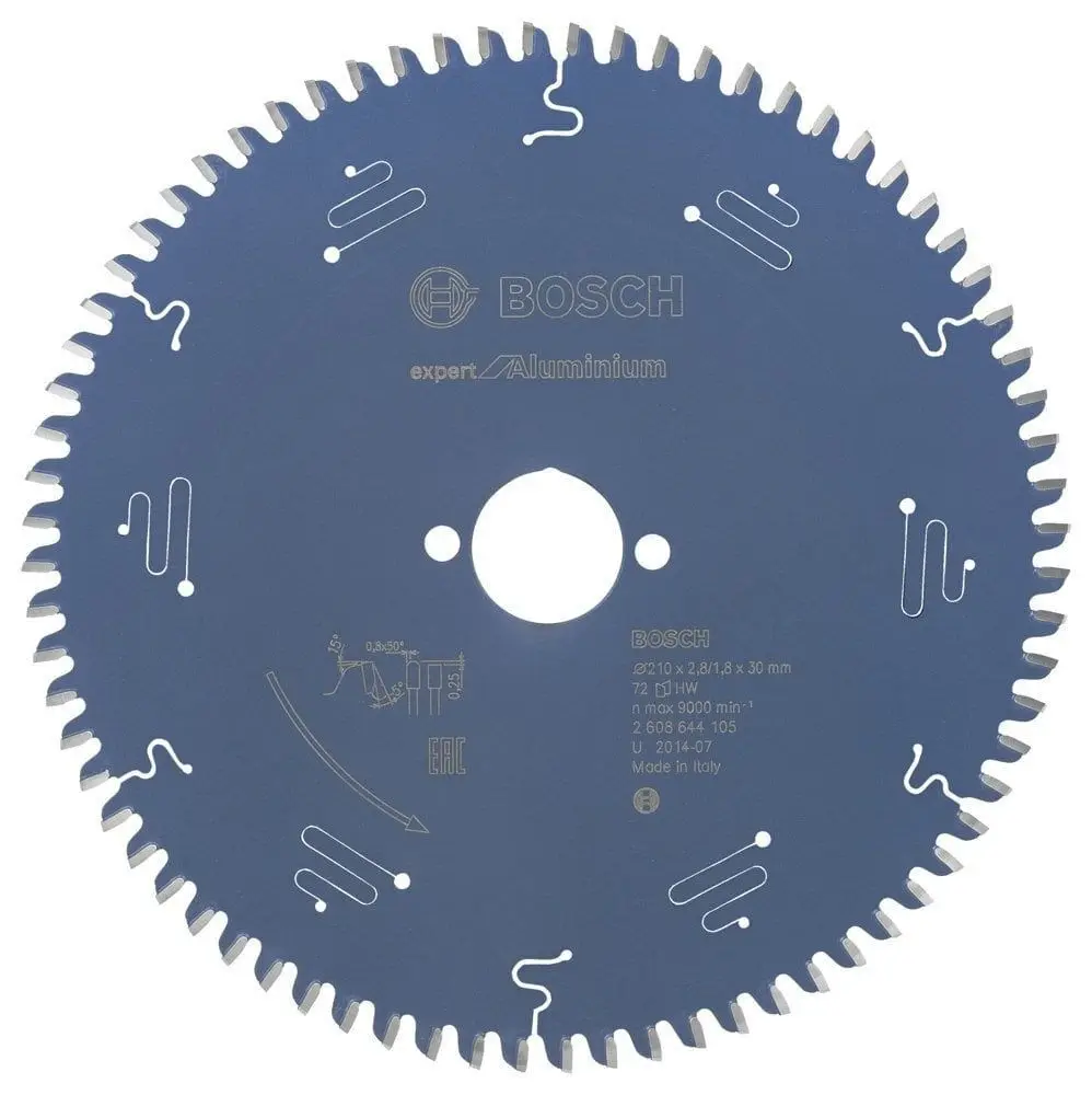 Bosch Expert for Aluminium 210*30 mm 72 Diş