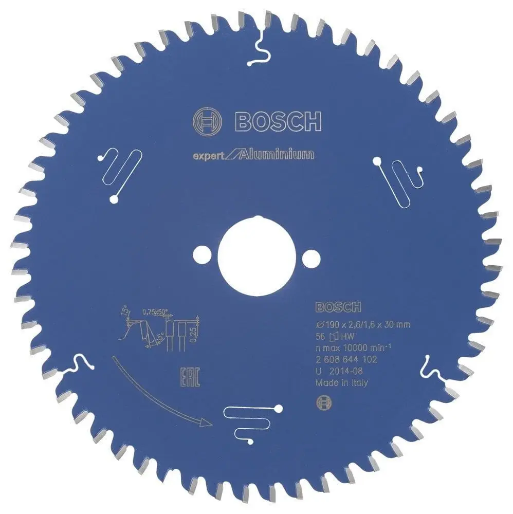 Bosch Expert for Aluminium 190*30 mm 56 Diş