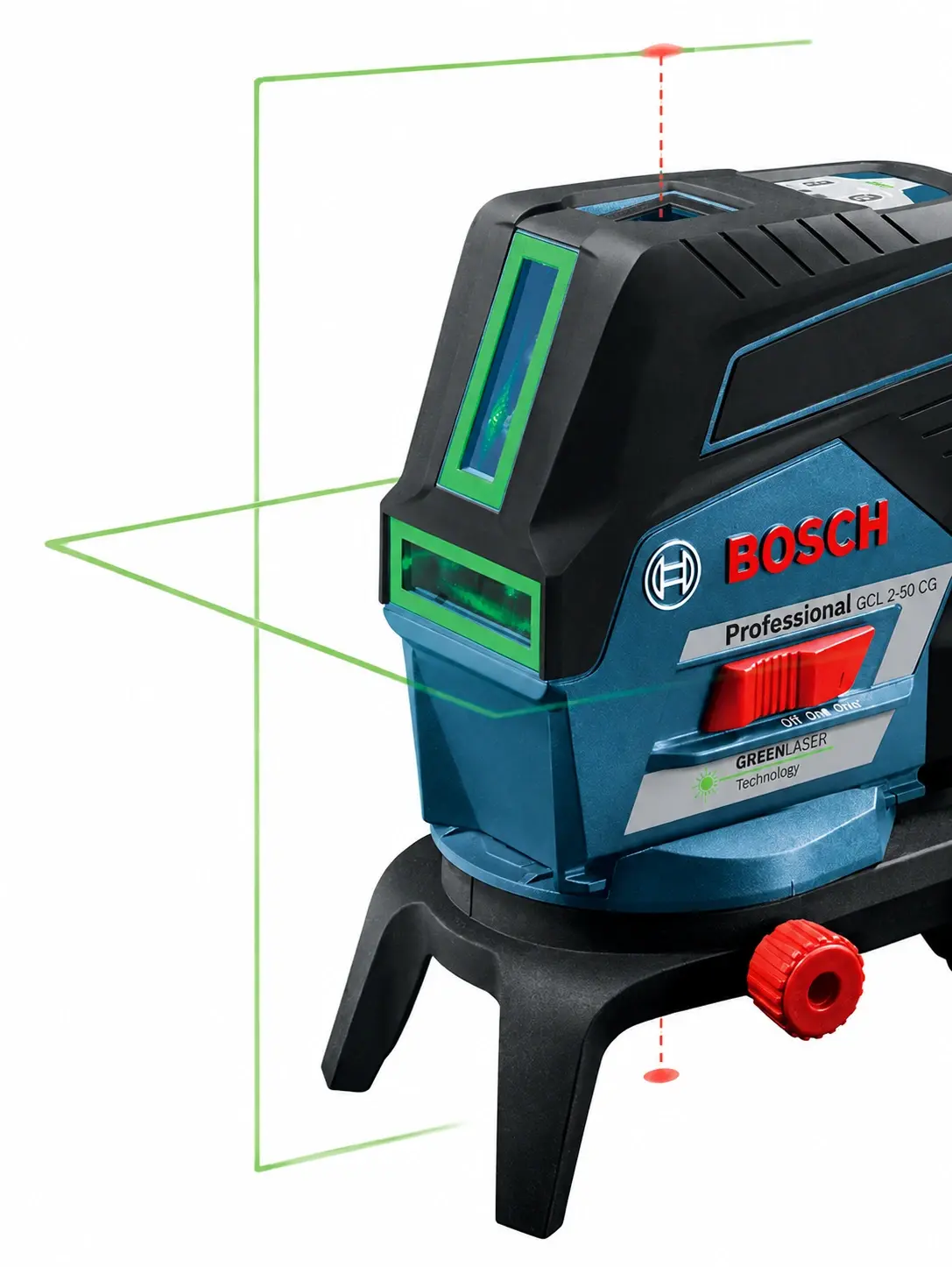 Bosch GCL 2-50 CG Çapraz Hizalama Lazeri Solo Model