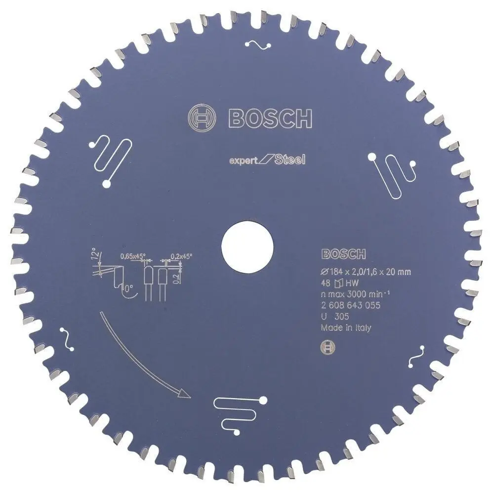 Bosch Expert for Steel 184*20 mm 48 Diş