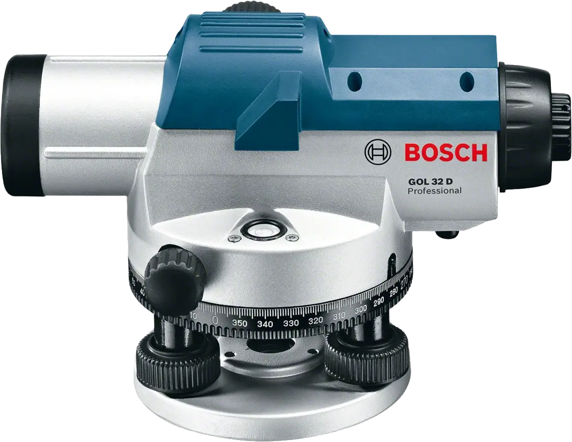 Bosch GOL 32 D Professional Optik nivelman + Sehpa BT 160 + Ölçüm latası GR 500