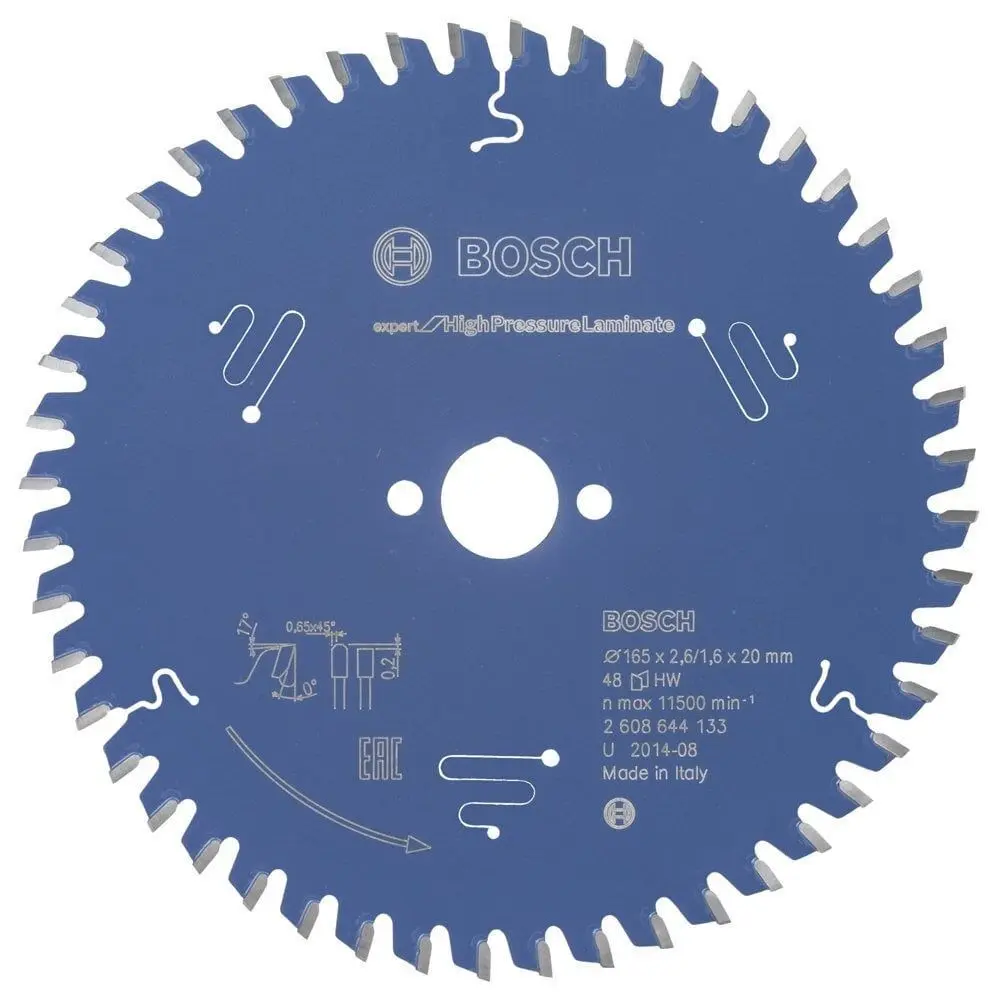 Bosch Expert for High Pressure Laminate 165*20 mm 48 Diş