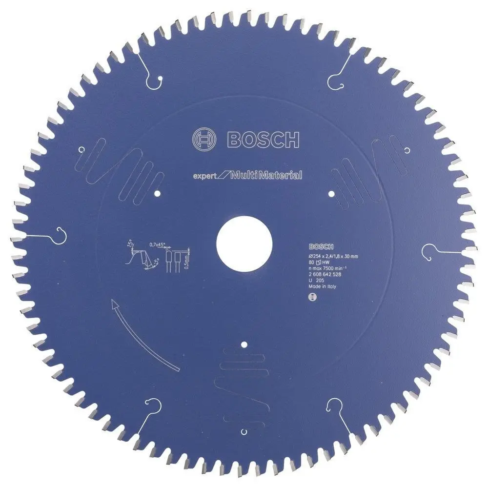 Bosch Expert for MultiMaterial 254*30 mm 80 D