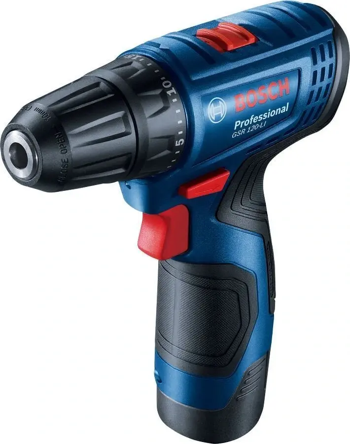 Bosch GSR 120-LI Akülü Delme Vidalama Makinesi Çift akü 2 Ah