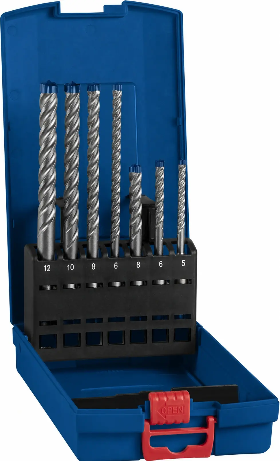 Bosch EXPERT SDS plus-7X Kırıcı Delici Delme Ucu Seti 5/6/6/8/8/10/12 mm 7 parça