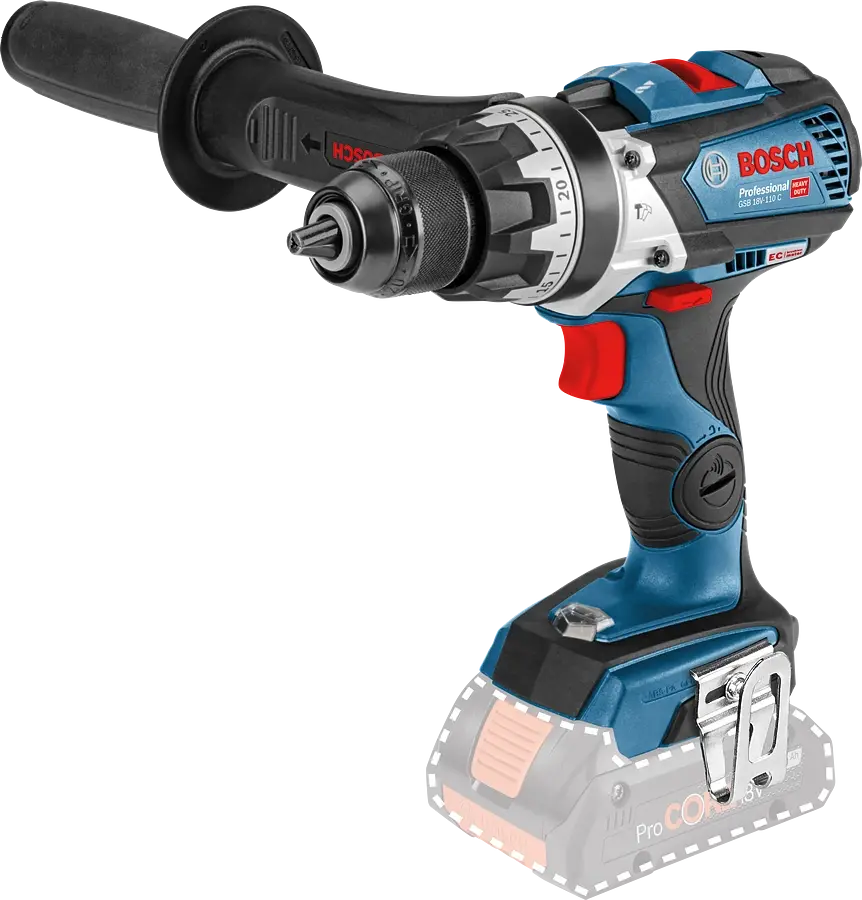 Bosch GSB 18V-110C Akülü Darbeli Vidalama SOLO