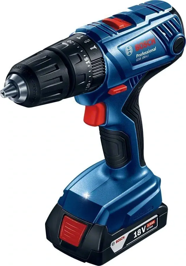 Bosch GSB 180-LI Çift Akülü 2 Ah Darbeli Delme Vidalama Makinesi