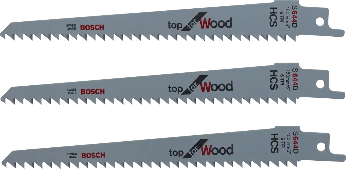 Bosch KEO 3'lü Ahsap bıçak seti