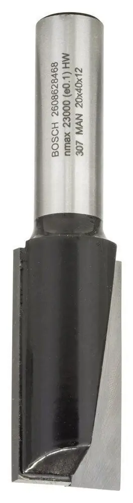 Bosch Standard W ÇiftOluk Düz Freze 12*20*81mm