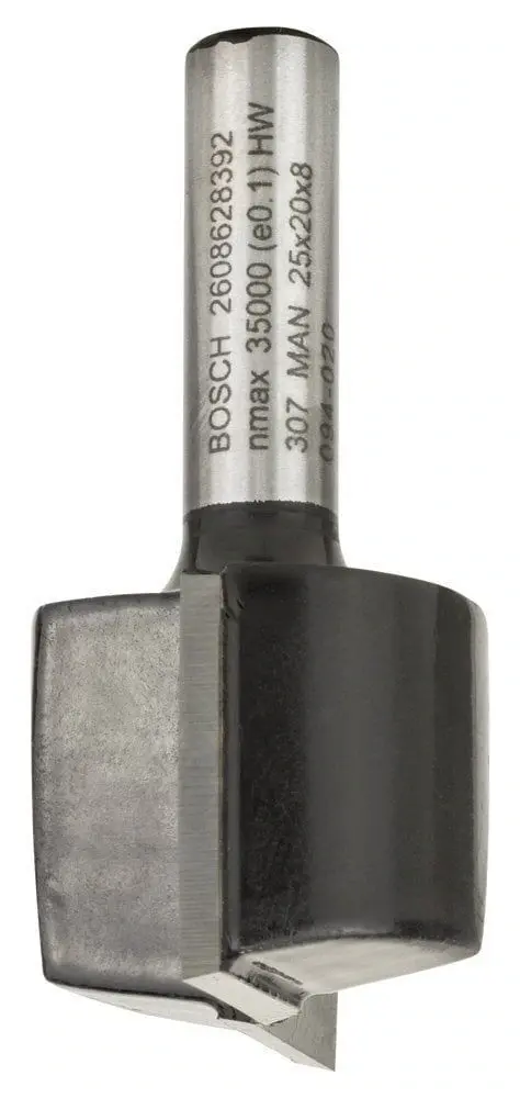 Bosch Standard W Çift Oluk Düz Freze 8*25*51mm