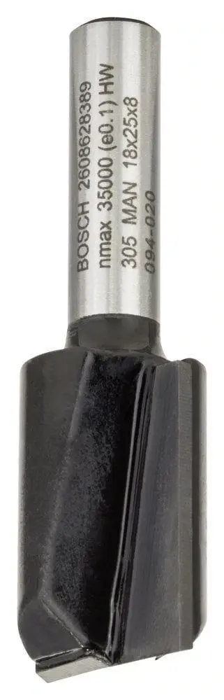 Bosch Standard W Çift Oluk Düz Freze 8*18*56mm