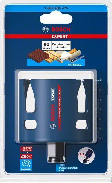 Bosch Delik Açma Testeresi Expert PC-Plus sMC 80 mm – 2608900475