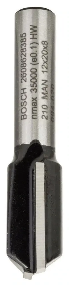 Bosch Standard W Çift Oluk Düz Freze 8*12*51mm
