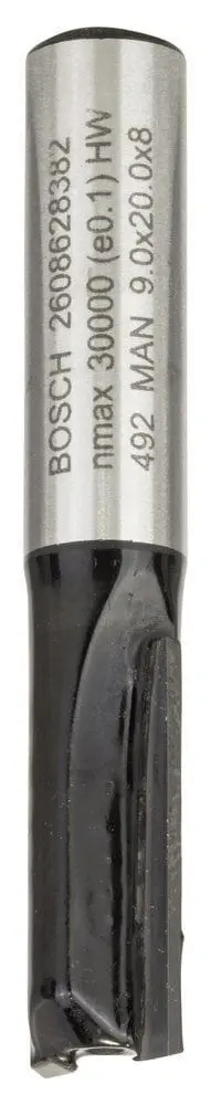 Bosch Standard W Çift Oluk Düz Freze 8*9*51 mm