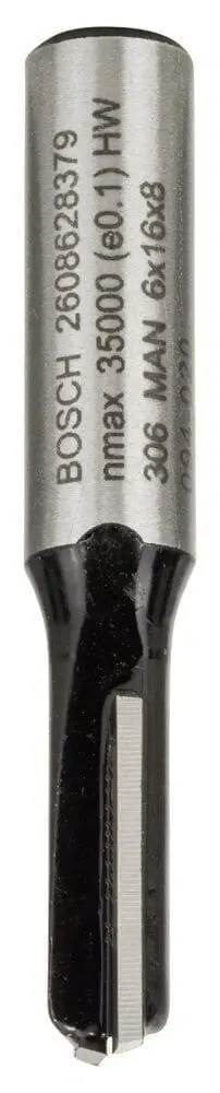 Bosch Standard W Çift Oluk Düz Freze 8*6*48 mm