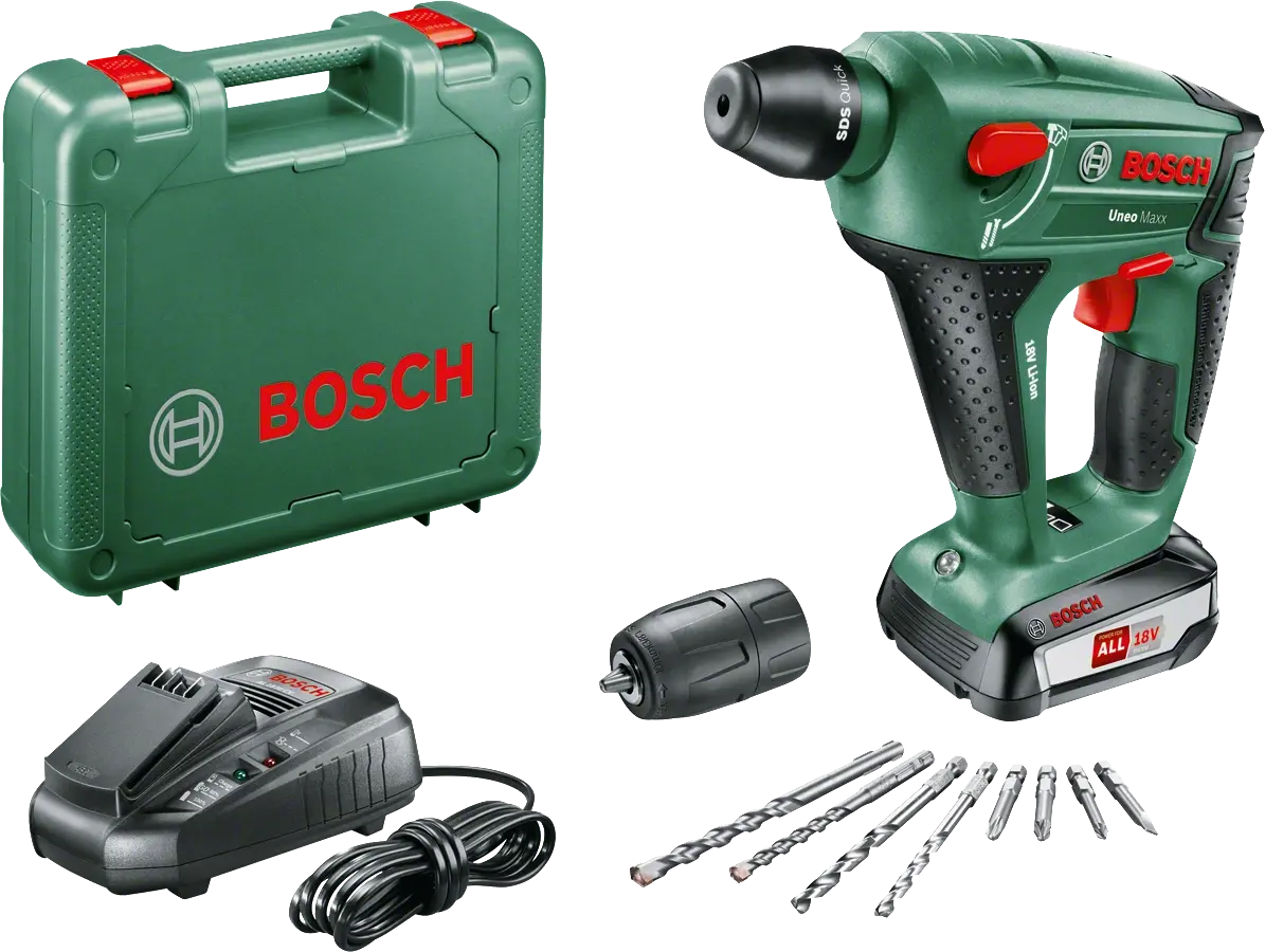 Bosch UNEO MAXX 18 V 2,5 AH Kırıc Delici (Tek Akü)