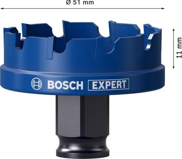 Bosch Delik Açma Testeresi Expert TCT SM 51 mm – 2608900500