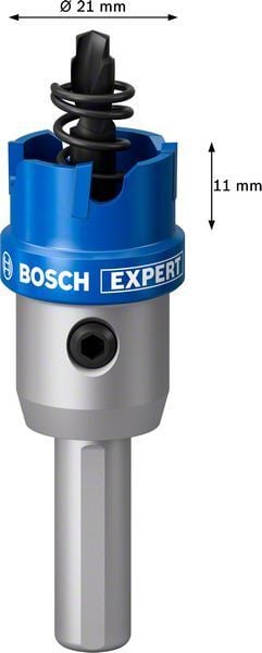 Bosch Delik Açma Testeresi Expert Carbide Metal 21 mm – 2608901404