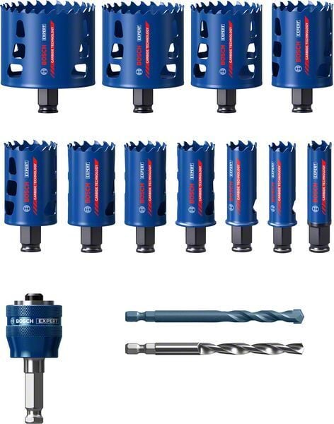 Bosch Delik Açma Testeresi Expert Seti eHD (14 Adet) (v3) – 2608900448