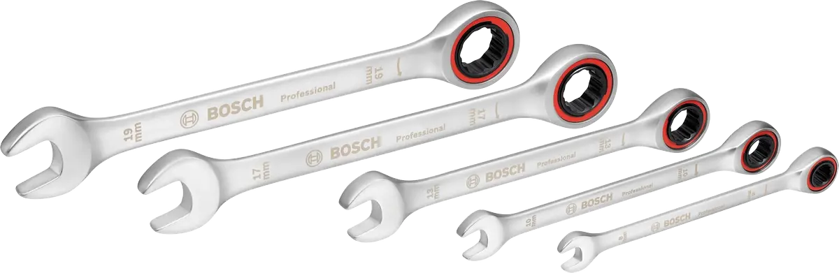Bosch Cırcır Anahtar Seti, 5 parça