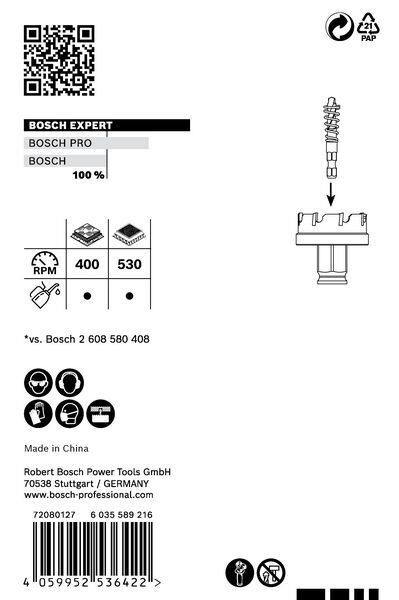 Bosch Delik Açma Testeresi Expert TCT SM 30 mm – 2608900496
