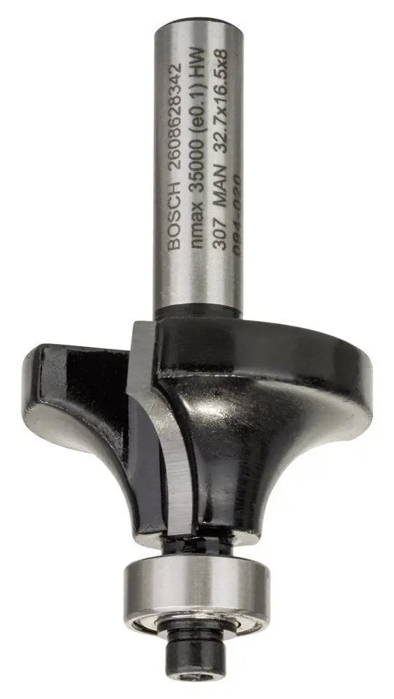 Bosch Standard W Yuvarlama Frezesi 8*10*57 mm