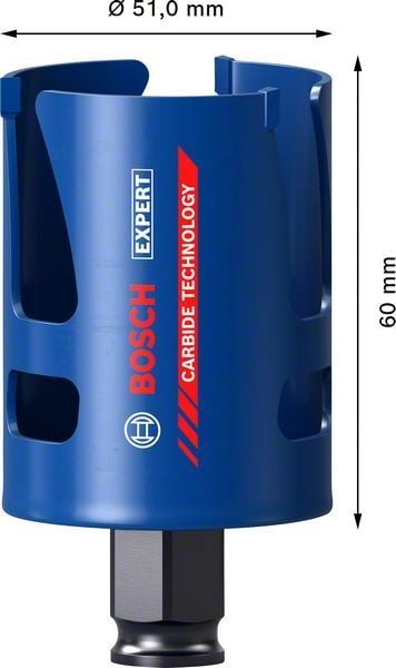 Bosch Delik Açma Testeresi Expert PC-Plus sMC 51 mm – 2608900463