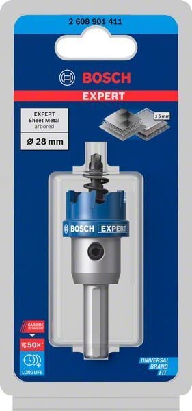 Bosch Delik Açma Testeresi Expert Carbide Metal 28 mm – 2608901411