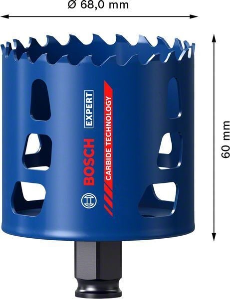 Bosch Delik Açma Testeresi Expert PC-Plus eHD 68 mm – 2608900433