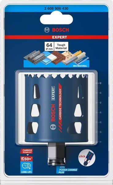 Bosch Delik Açma Testeresi Expert PC-Plus eHD 64 mm – 2608900430