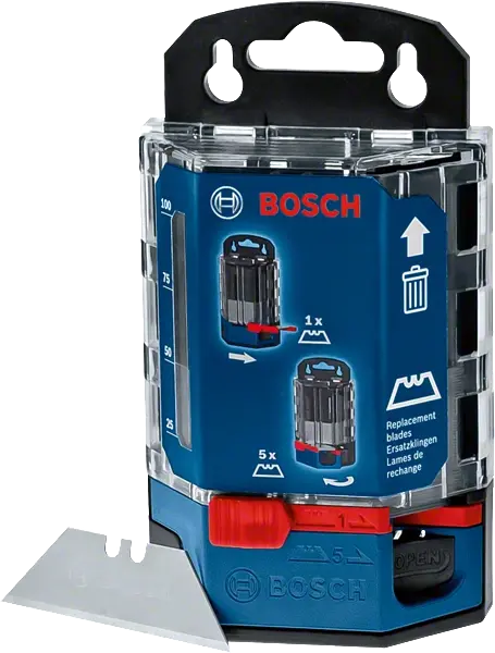 Bosch Profesyonel Maket Bıçağı Yedeği 50 Parça