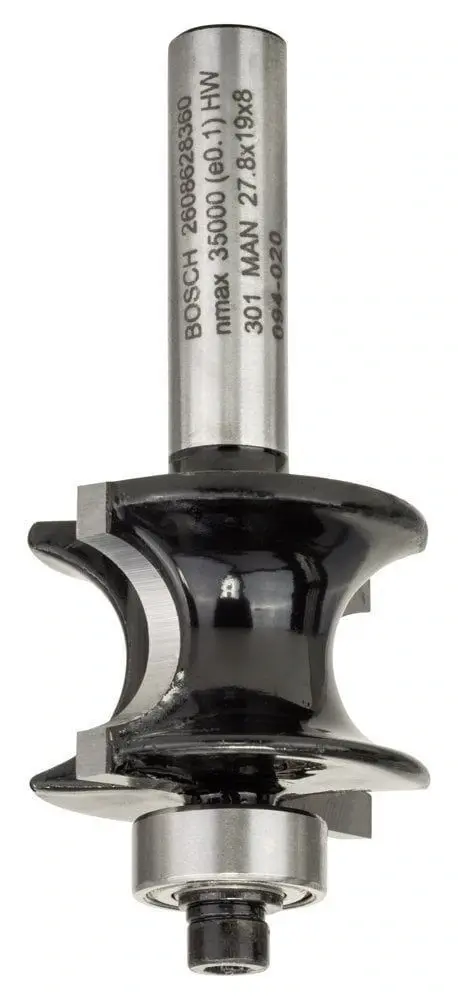 Bosch Standard W Yarım Çubuk Freze 8*19*63 mm