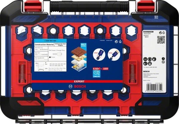 Bosch Delik Açma Testeresi Expert Seti eHD (15 Adet) – 2608900489