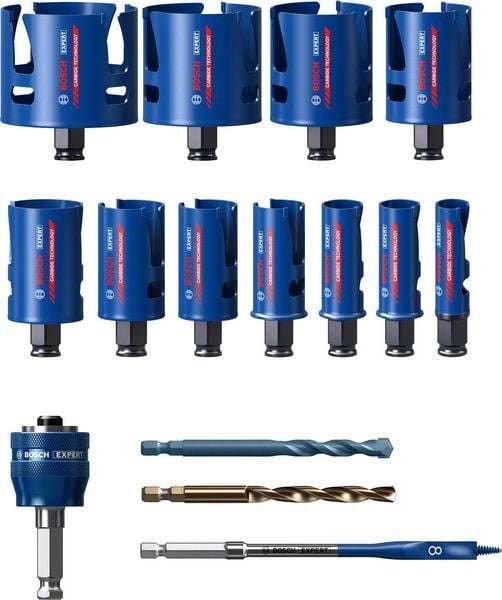 Bosch Delik Açma Testeresi Expert Seti eHD (15 Adet) – 2608900489