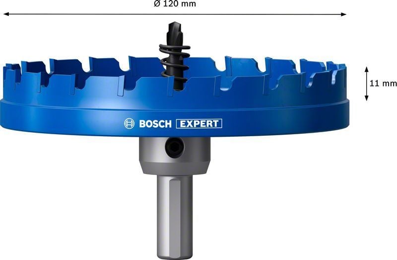 Bosch Delik Açma Testeresi Expert Carbide Metal 120 mm – 2608901451