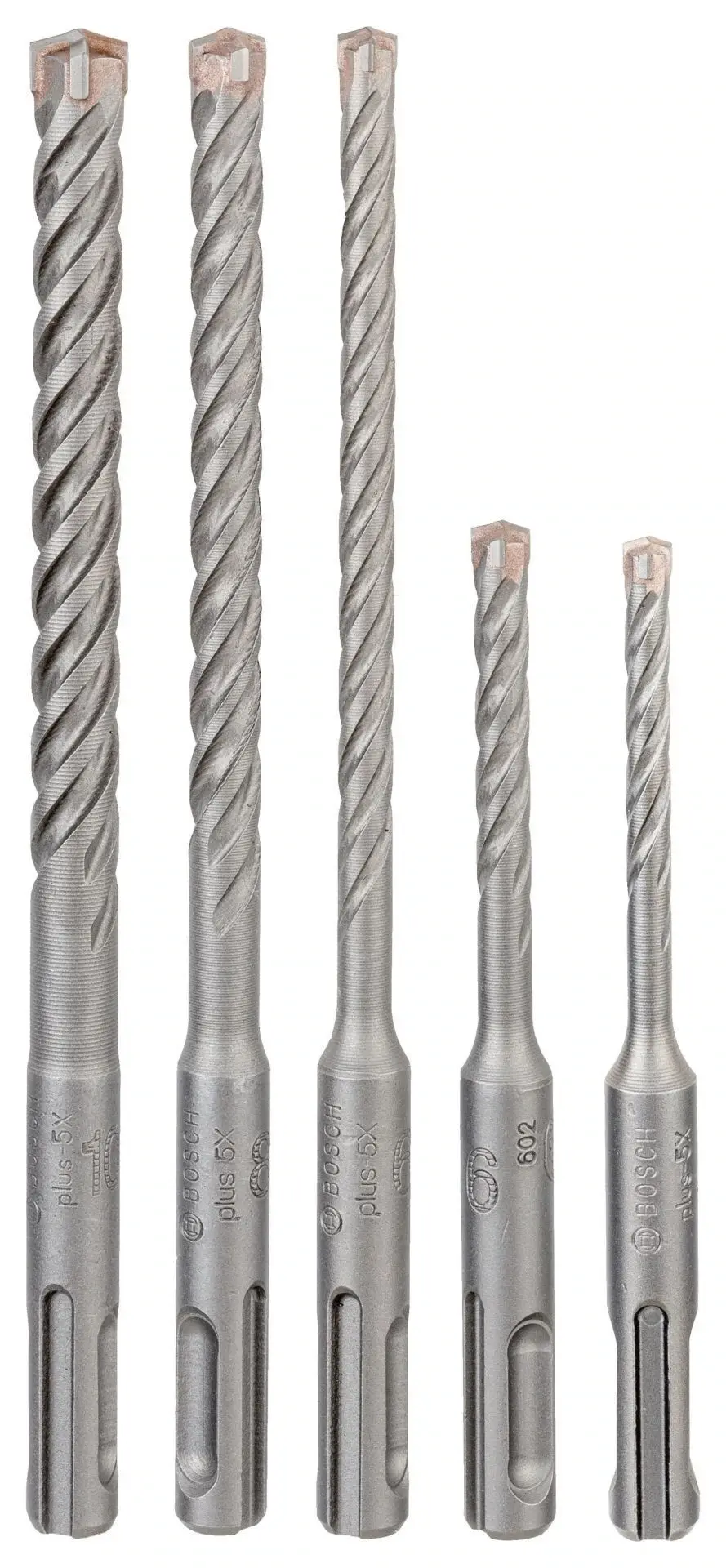 Bosch - SDS plus-5X Serisi Kırıcı Delici Matkap Ucu 5 Parça Set (5,6 x 110 mm, 6,8,10 x 160 mm)