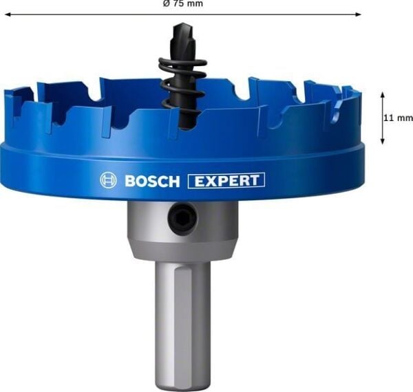 Bosch Delik Açma Testeresi Expert Carbide Metal 75 mm – 2608901444