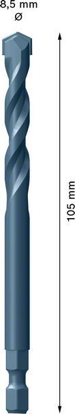 Bosch Delik Açma Testeresi Expert PC-Plus Panç Merkez Ucu eHD+sMC TCT 105 – 2608900529