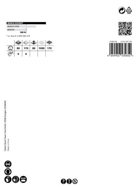 Bosch Delik Açma Testeresi Expert PC-Plus eHD 102 mm – 2608900439
