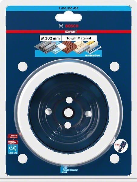 Bosch Delik Açma Testeresi Expert PC-Plus eHD 102 mm – 2608900439