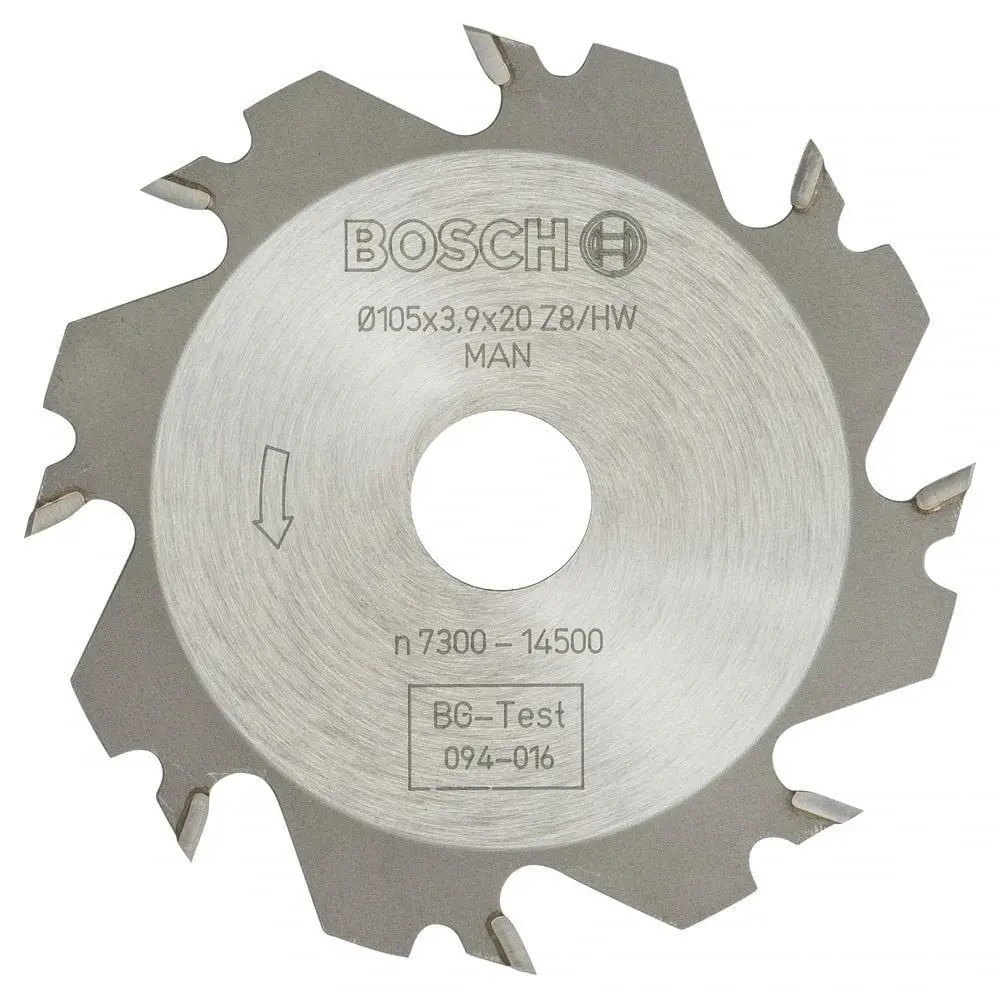 Bosch GUF 4-22 A Kesici Bıçak 105*4 mm 8 D