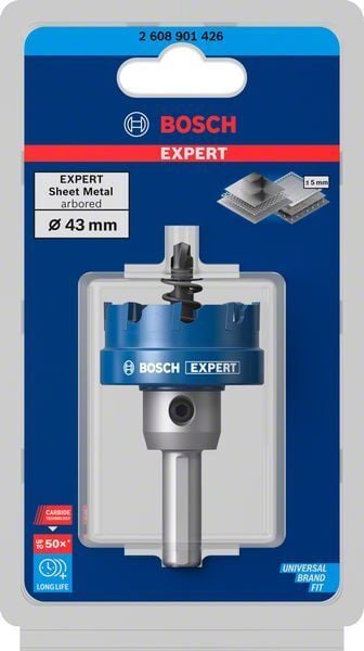 Bosch Delik Açma Testeresi Expert Carbide Metal 43 mm – 2608901426