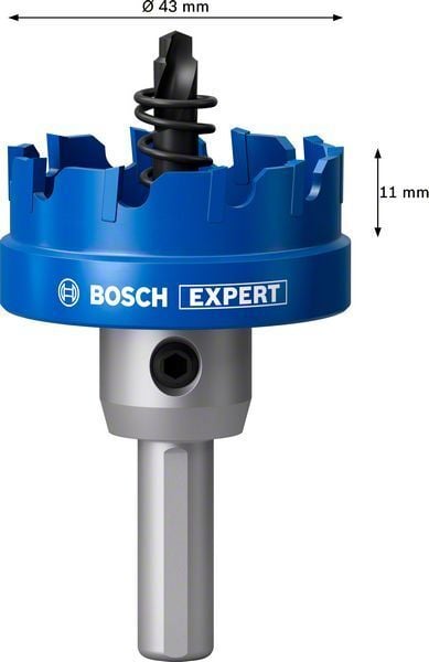 Bosch Delik Açma Testeresi Expert Carbide Metal 43 mm – 2608901426