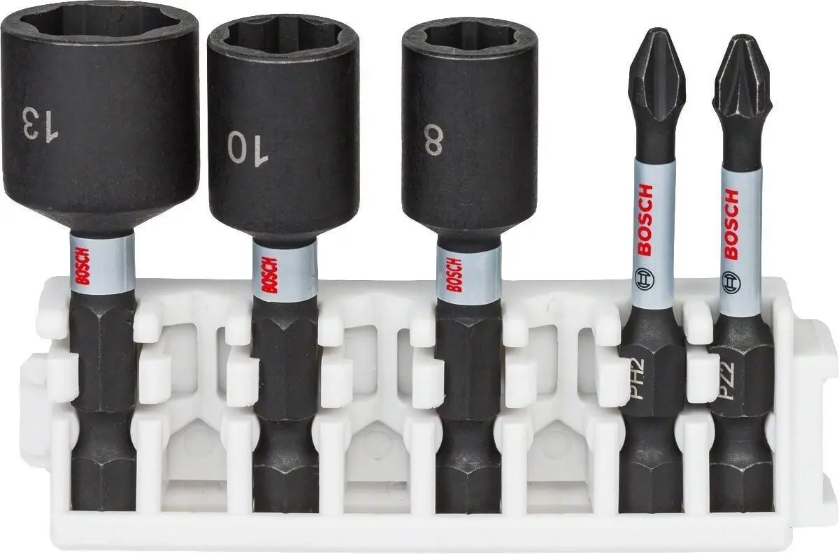 Bosch Impact Ctrl 5'li Lokma 8/10/13 + Bits