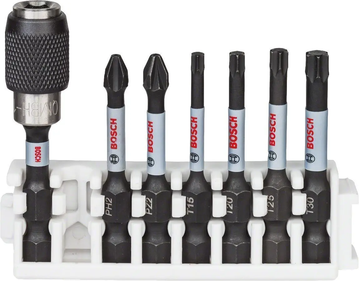 Bosch Impact Ctrl 8'li PH2/PZ2/T20-T30,50mm Mg