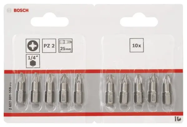 Bosch ExtraHard PZ 2*25 mm 10'lu