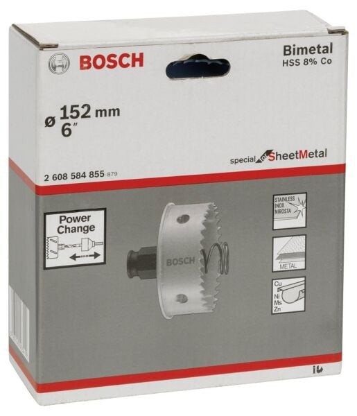 Bosch Special For Sheet Metal Delik Açma Testeresi 152 mm – 2608584855