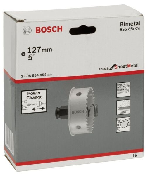 Bosch Special For Sheet Metal Delik Açma Testeresi 127 mm – 2608584854