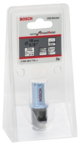 Bosch Special For Sheet Metal Delik Açma Testeresi 16 mm – 2608584778
