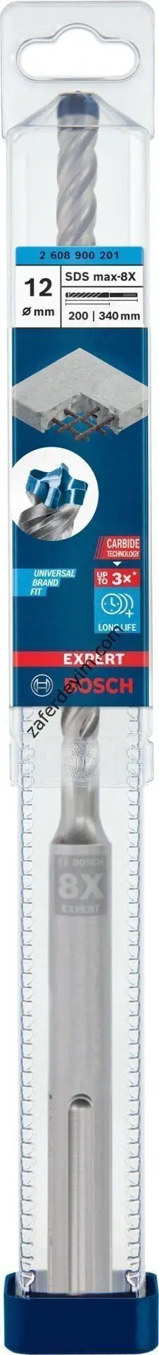 Bosch EXPERT SDS max-8X Kırıcı Delici Delme Ucu 12 x 600 x 740 mm